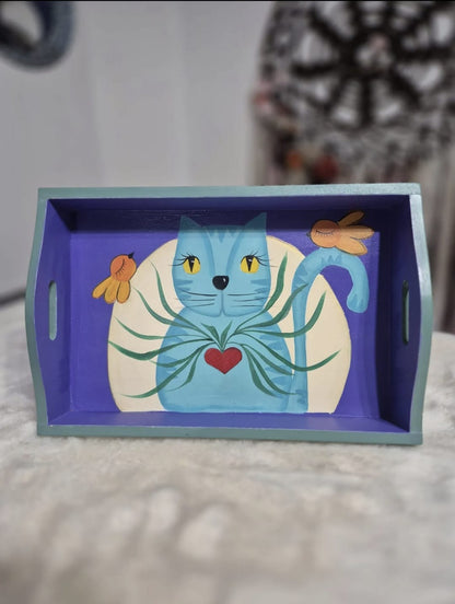 Bandeja artesanal para desayuno